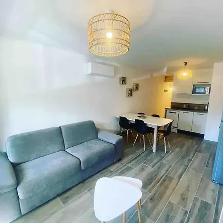 Apartman 37m2, Parking, Wifi, Clim, Centre-ville Port *