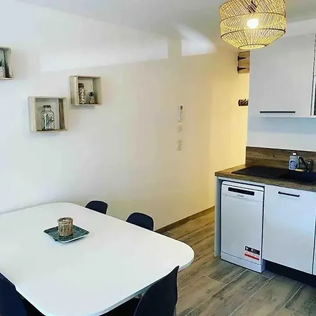 Apartman 37m2, Parking, Wifi, Clim, Centre-ville Port